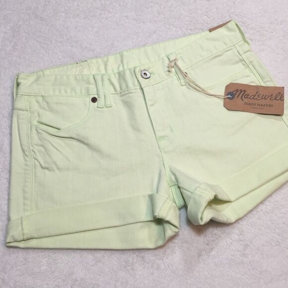 MADEWELL  DENIM SHORT NWT - Picture 1 of 7